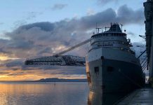 U.S. Tariffs on Canadian Grain Will Raise Food Costs for American Families, Warns GGC Ryan Fay -MV Saginaw loading grain at Richardson’s Current River elevator