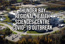 Thunder Bay Regional Health Sciences Centre Moves to Level Grey – Lockdown COVID-19 Outbreak declared on 1A Oncology at Thunder Bay Regional Health Sciences Centre