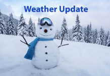 Wawa Weather: Snow, Frosty Temperatures, and a Winter Wonderland Weather Update - Snowman