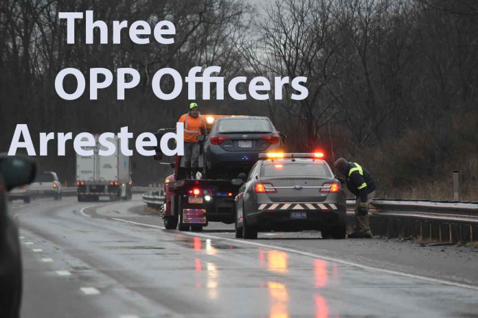 Three OPP Officers arrested in Towing Investigation