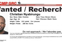 Canada Wide Warrant for Christian Nyabirungu issued by Alberta RCMP Christian Nyabirungu is wanted on a Canada Wide Warrant by Alberta RCMP