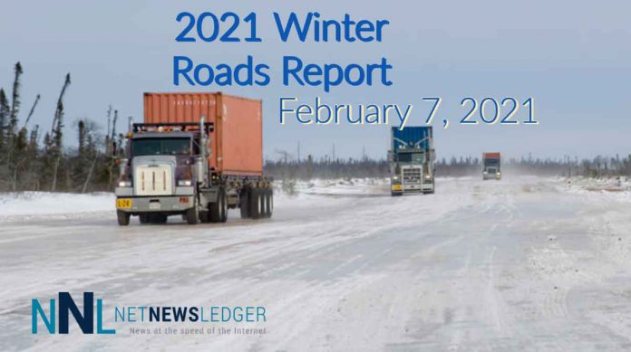 February 7, 2021 Winter Roads