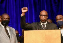 Minneapolis to pay $27 million to settle family lawsuit over George Floyd’s death Philonise Floyd, George Floyd's brother, gestures as he addresses the media during a news conference announcing a $27 million dollar settlement with the City of Minneapolis at the Minneapolis Convention Center at the end of the first week of the trial of former police Derek Chauvin, who is facing murder charges in the death of George Floyd, in Minneapolis, Minnesota, U.S., March 12, 2021. REUTERS/Nicholas Pfosi