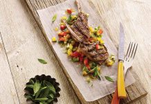 Grilled Ontario Lamb with Salsa – Put a Spring in your Step Image - Grilled Lamb with Salsa - Foodland Ontario