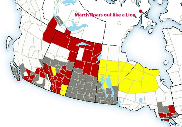 Weather alerts, advisories and warnings in effect on March 28, 2021