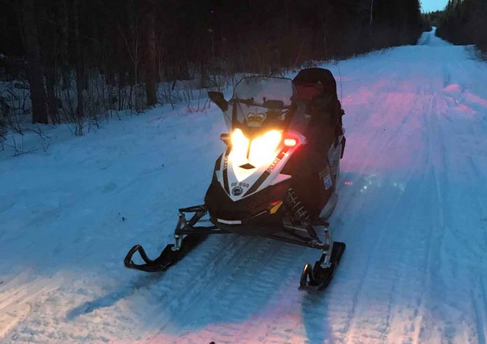 OPP SNOWMOBILE PATROL NETS 28 CHARGES