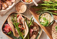 Grilled Steak and Asparagus Tacos Grilled Asparagus and Steak Tacos