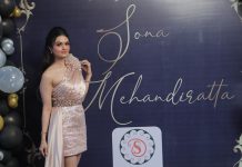 Sona Mehandiratta, Delhi’s fashion designer influences the glamour industry with her own clothing label-SONARSH Sona Mehandiratta