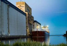 CSL and Viterra Set Grain Load Record at Port of Thunder Bay CSL Welland at Viterra Elevator