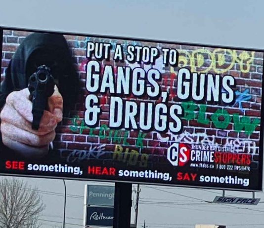 Thunder Bay crime rose 18 per cent in 2025. Steps to protect homes, vehicles and personal safety. Crimestoppers guns gangs drugs crime TBPS Police