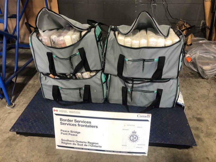 Cocaine Seized at Fort Erie Border Crossing