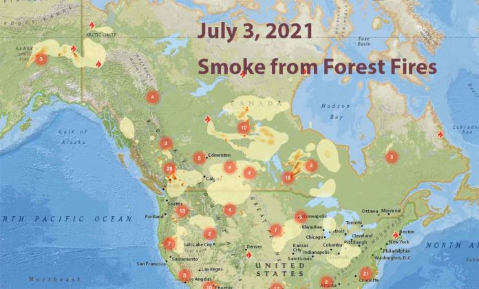 July 3, 2021 Wildfire Smoke
