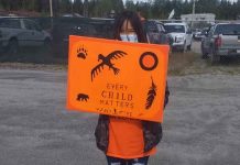 Healing the Wounds: A Journey of Recovery from Childhood Trauma NDP Leader Singh with MP Charlie Angus and MPP Sol Mamakwa in Neskantaga. Photo by Ben Sakanee