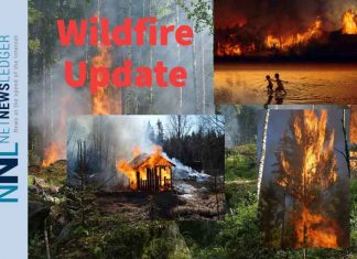 Northwest Wildfire Update: No new fires June 18 as crews continue work on Dryden 13 in Wabakimi park Wildfire Update