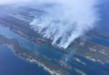 Fire on Isle Royale Started by Lightning Isle Royale Fire