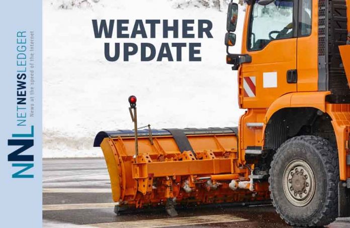 Weather Update - snow plow