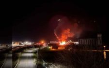 Fire at Great West Timber