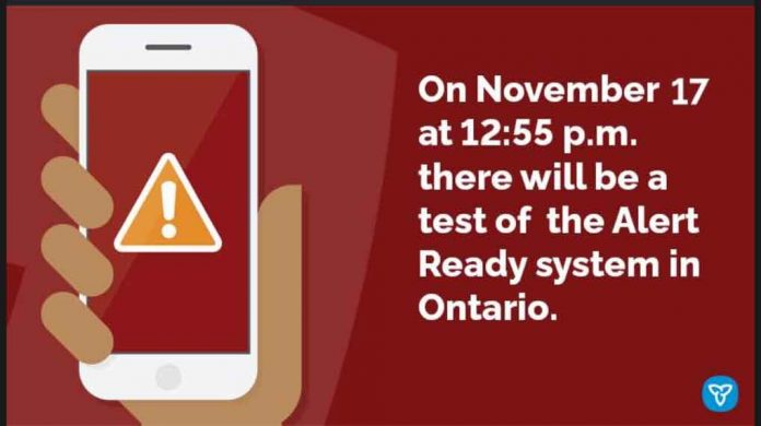 Alert Ready Test November 17