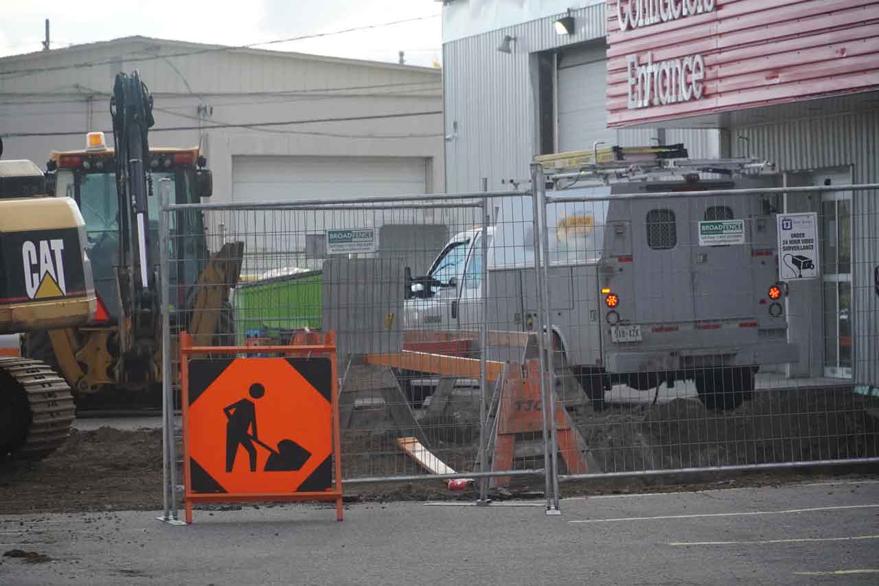 Enbridge on site at Memorial Avenue Home Hardware