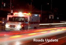 Update #1: Transport Truck Crash into Beardmore Home roads update