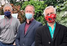 Centennial Conservatory Gets Boost with $1.7 Million in Federal Funds Mayor Bill Mauro, Parks & Open Spaces Manager Cory Halvorsen, MP Marcus Powlowski