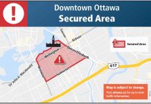 Ottawa Police Reduce Restricted Zone as Downtown Returning to Normal Ottawa Exclusion Zone