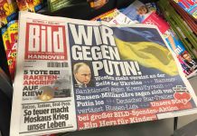 War Update #26 – Ukraine President Calls for Talk with Russian President – New Russian Laws to Restrict Information Newspaper coverage