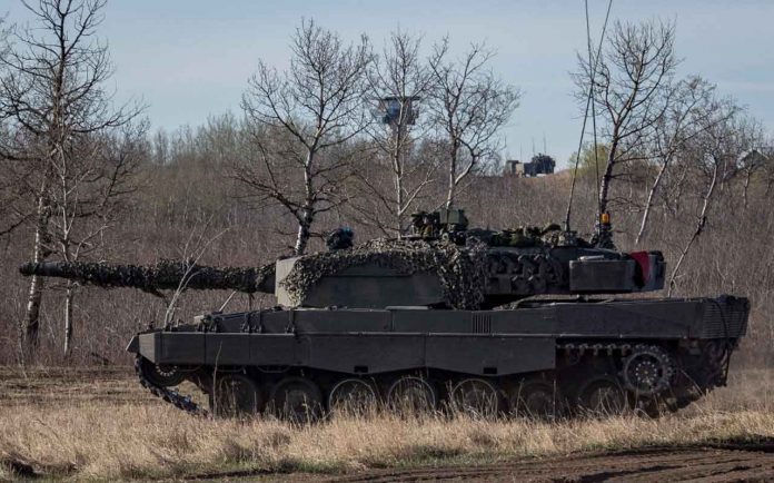 Canadian Army Leopard Tank