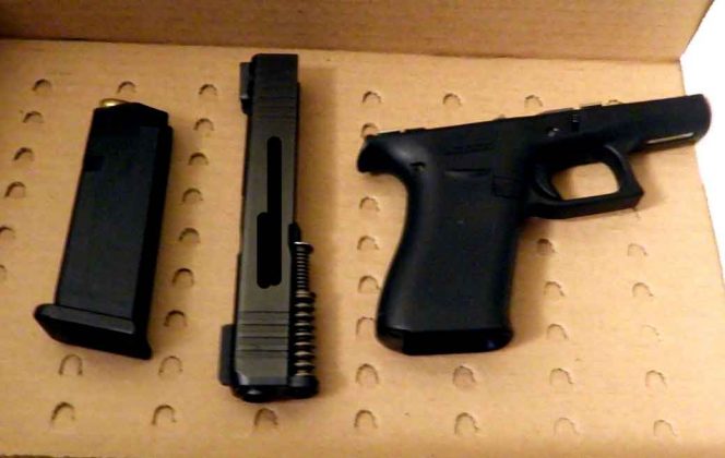Handgun Seized Picton Avenue P220354
