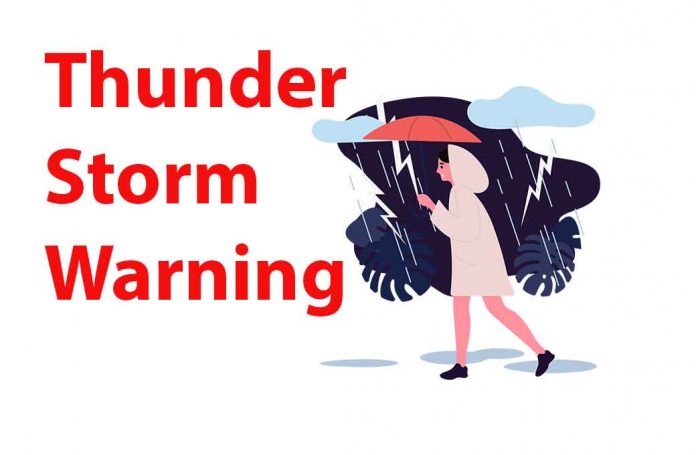 Thunder Storm Warning