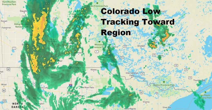May 31 2022 Colorado Low Weather Map