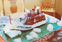 Sinking of James Whalen Tug Hard on the Family of Captain McCabe James Whalen Cake for N. V. McCabe