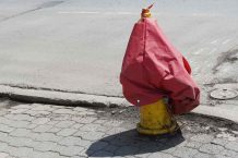 Thunder Bay Fire Hydrant Out of Service May 13 2022 Cumberland and Park