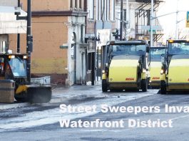 Spring Street Sweeping Now Underway in Thunder Bay Army of Street Sweepers Invade Waterfront District
