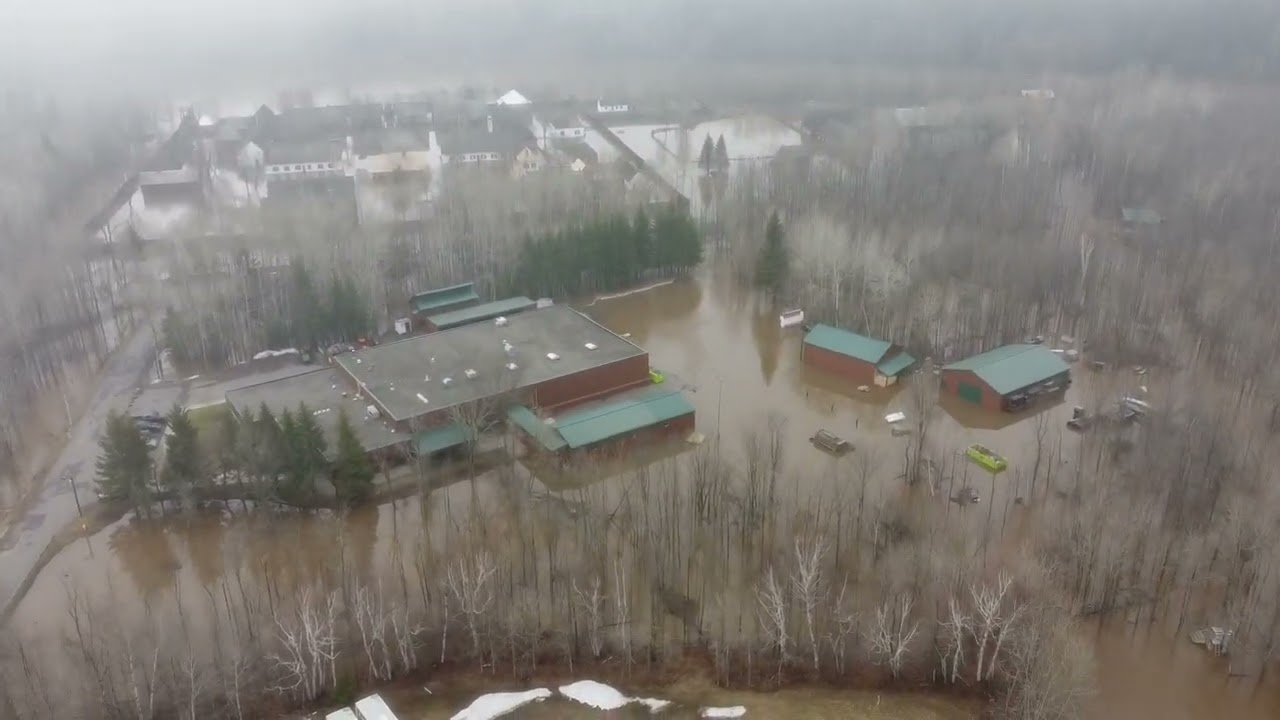 Flooding at Fort William Historical Park 2022