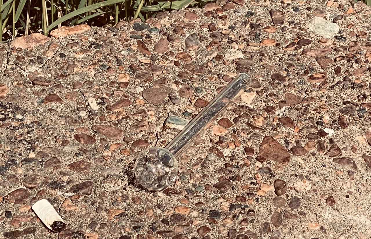 Discarded Crack Pipe near Water Street Terminal