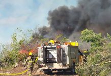 Shuniah Fire & Emergency Services Knock Down Wildfire Shuniah Fire
