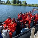 full load of adventurers on Superior Rocket Image Sail Superior