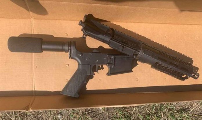 Modified AR-15 Seized by Police