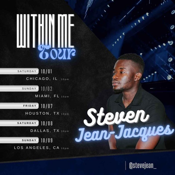 New release Within Me by Ace Musician Steven Jean-Jacques