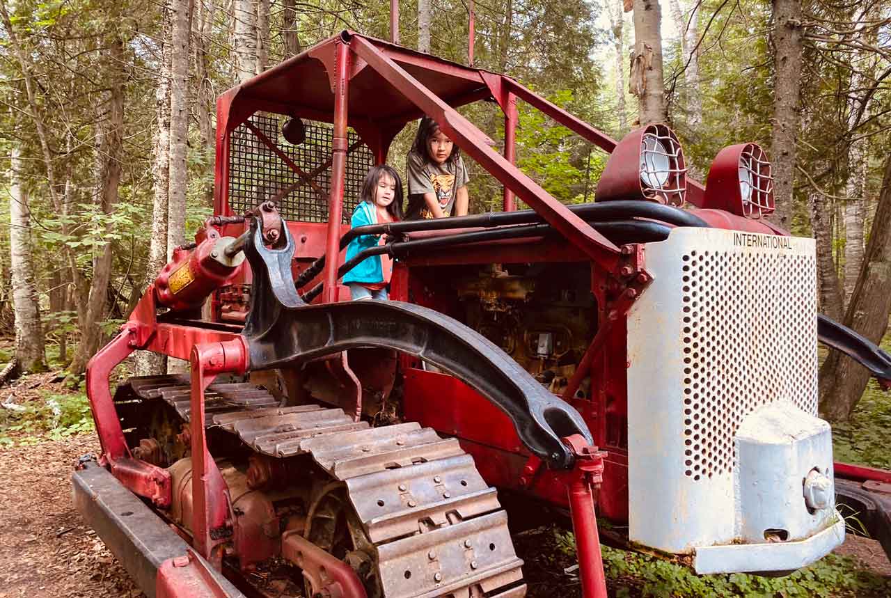 Centennial Park International Harvestor Bulldozer