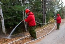 Ontario Canadian Rangers receive wildfire firefighting training Ontario Canadian Rangers receive wildfire firefighting training