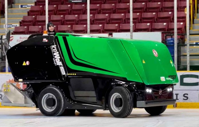 electric ice resurfacer