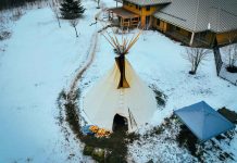 Atlohsa Family Healing Services relaunches Indigenous-led Wiigiwaaminaan Winter Response Program Wiigiwaaminaan shelter located next to Parkwood Institute.| Photo: Moses Odida
