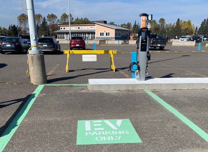By installing EV charging stations on campus, Lakehead University is providing a central and much-needed public EV charging hub in Thunder Bay.