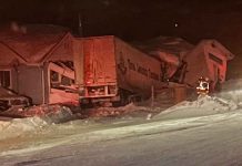 OPP Charges Driver After Commercial Motor Vehicle Crashes Into Two Residences in Beardmore OPP Investigates After Tractor-Trailer Crashes Into Two Residences in Beardmore - Image: Facebook