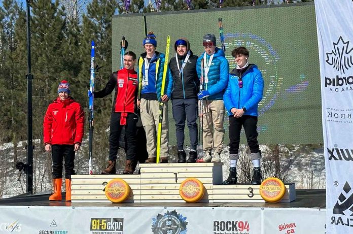Day 1 of the 2023 cross-country skiing national championships