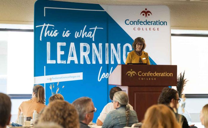 Confederation College President Delivers Report to Community