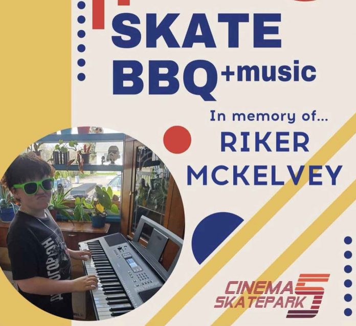 A Gathering of Memories at Cinema 5 Skatepark: In Memory of Riker Mckelvey - Sunday, June 11th, 2023