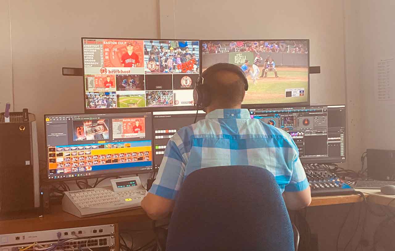 Behind the Scoreboard Scene at Port Arthur Stadium - Image Nation Baxter